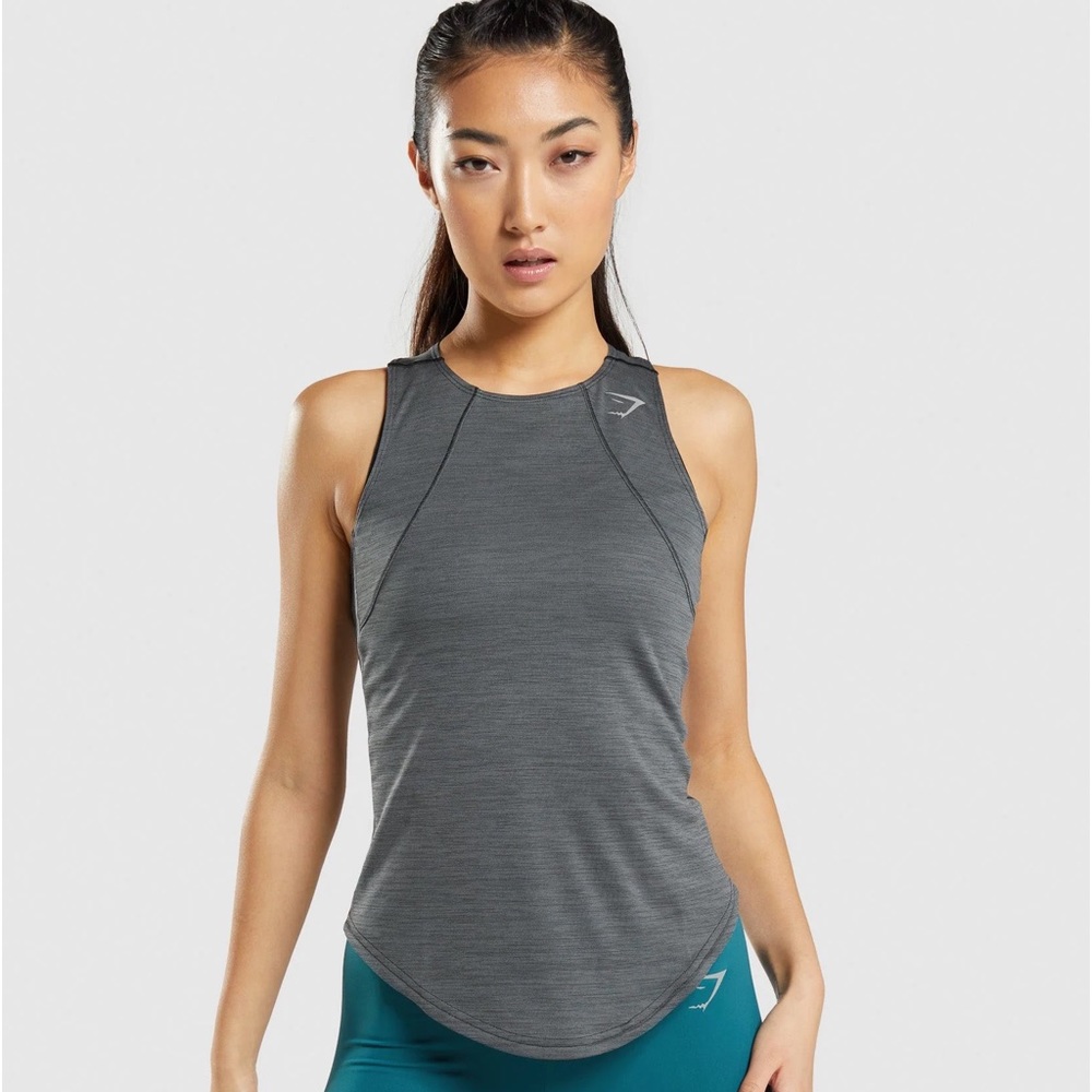 Gym Shark Grey Tank Top